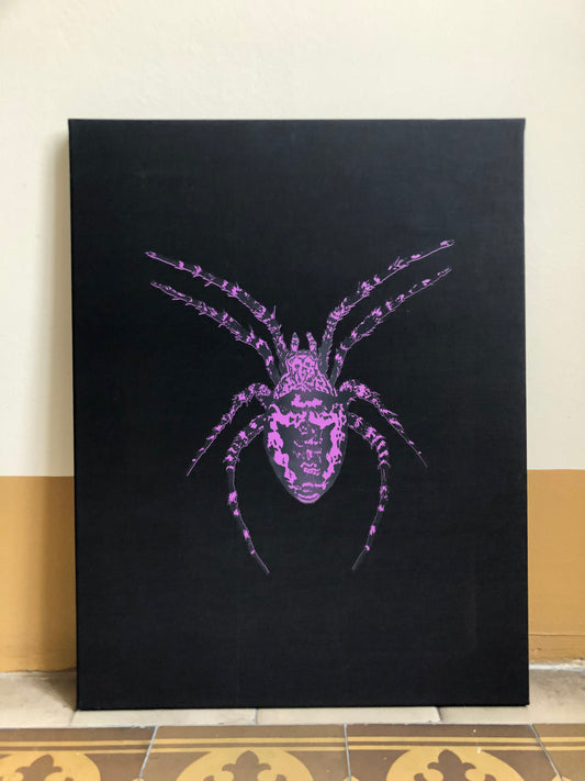 Patch on frame, spider