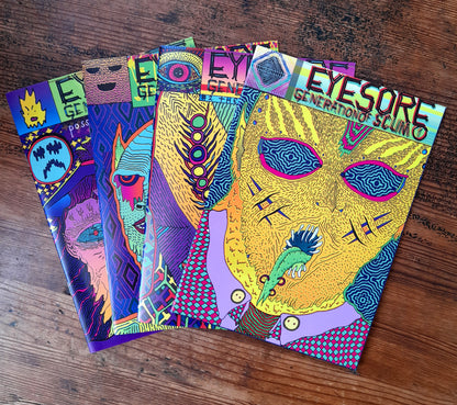 Eyesore: generation of scum BUNDLE (issue 1-4)