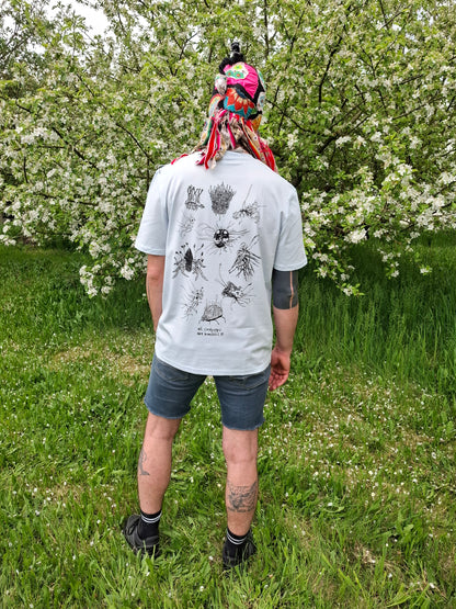 T-Shirt *Cordyceps* ice blue