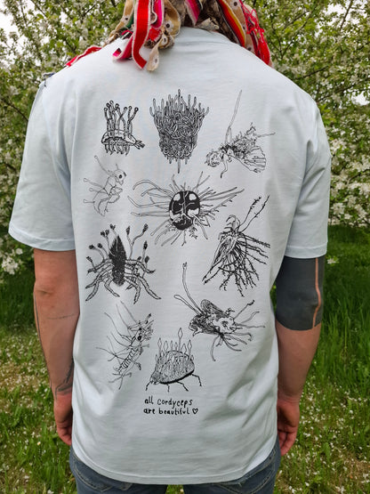 T-Shirt *Cordyceps* ice blue