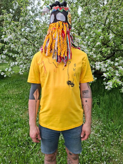 T-Shirt *Cordyceps* spektra yellow