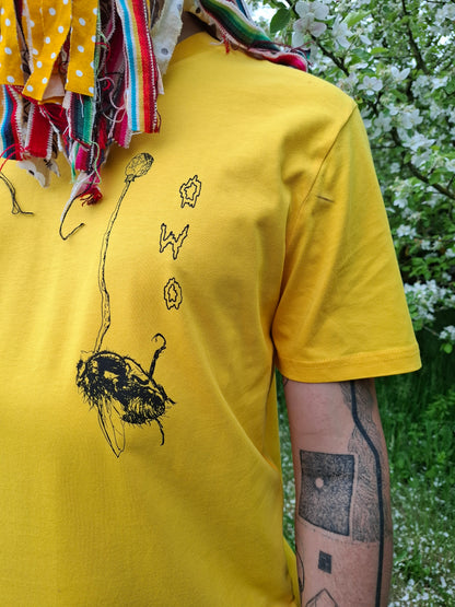 T-Shirt *Cordyceps* spektra yellow
