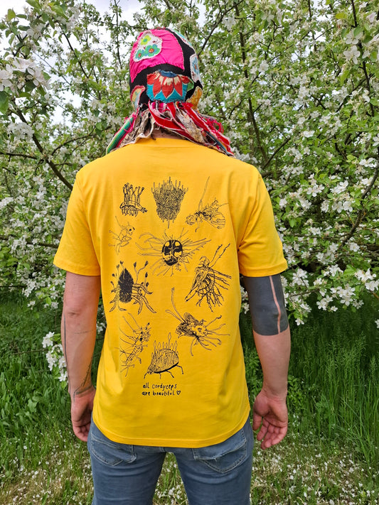 T-Shirt *Cordyceps* spektra yellow