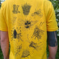 T-Shirt *Cordyceps* spektra yellow