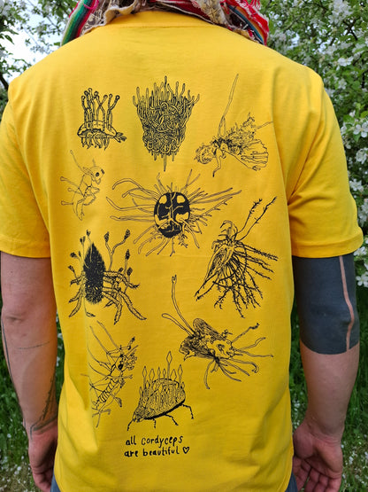 T-Shirt *Cordyceps* spektra yellow