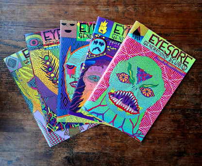 Eyesore: generation of scum BUNDLE (issue 1-5)
