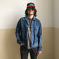 Jeans-Jacket (2nd hand) with Back Patch