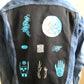 Jeans-Jacket (2nd hand) with Back Patch