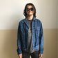 Jeans-Jacket (2nd hand) with Back Patch