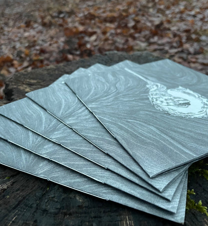 (c)Limax: 2 zines about the passionate encounter of 2 Leopard Slugs (Leidenschaft zwischen Tigerschnegeln)