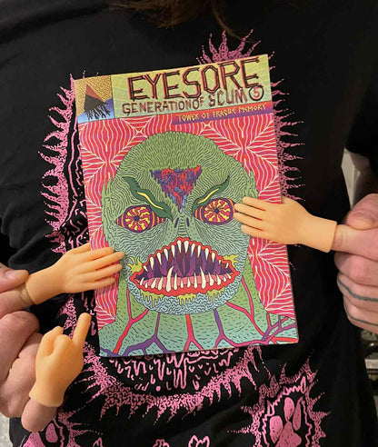 Eyesore: generation of scum/ volume 5: tower of fragile memory