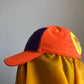 bright orange cap (insect legs)