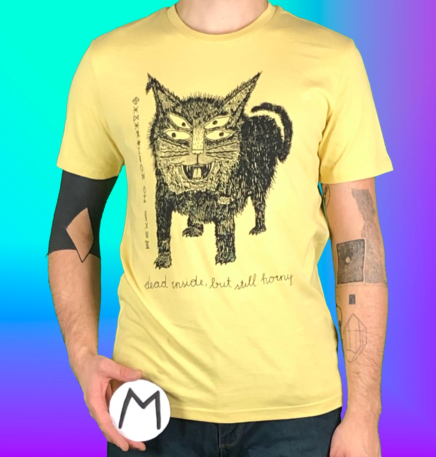 T-Shirt *DEPRESSED CAT*